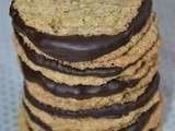 Biscuits aux flocons d'avoine et au chocolat (Chokladflarn comme ceux d'ikea)