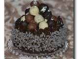 Chocoboules ou gâteau aux boules chocolatées