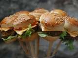 Minis burgers ( participations au concours photo culinaire de Mounia)