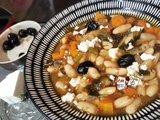 Fasolada ou soupe grecque rustique