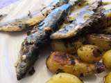 Sardines et grenailles à la « chermoula » à la plancha