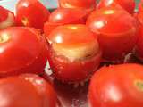 Tomates caramélisées au morbier