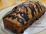 Cake au sirop de citron-bergamote - chocolat et poudre d4amandes