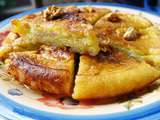 Mchawcha ( khobzet lekbeyels ) de grand-mère a la semoule ( omelette ou galette sucrée )