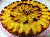 Gâteau au yahourt et amandes façon Tarte aux pommes