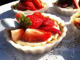 Tartelettes-Cheesecake au Citron et Fraises...faciles