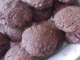 Biscuits chocolat/amande (sans oeufs)