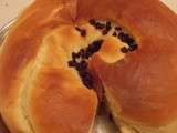 Brioche roulée comme un escargot