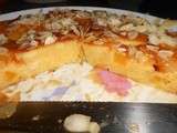 Gâteau renversé à la pêche