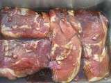 Marinades utilisées pour du porc