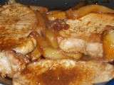 Porc miel-poire