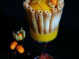 Charlotte à la Mangue et Chocolat blanc... dans un verre