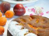 Gâteau aux fruits jaunes : Abricots, Pêches, Nectarines