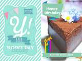 Gâteau Magique au Chocolat pour le Yummy Birthday Day