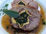 Jarret de veau farci aux épinards (recette d'Emilie-Romagne)