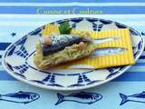 Tartine bretonne aux cocos de Paimpol et sa petite sardine