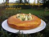 Baba géant au vieux rhum de Guadeloupe et salade de fruits *Rapide, facile à la façon de Jaclyne