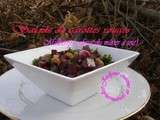 Salade de carottes rouges Mulberry séchées (fruit du mûrier du verre à soie)