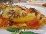 Tarte pâte feuilletée avec des restes de hareng sardine pommes de terre *Un régal Rapide, Facile, Economique