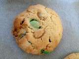 Cookies m&ms beurre de cacahuète
