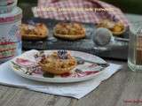 Mon blog fête ses 9 ans, tartelettes amandines aux pommes