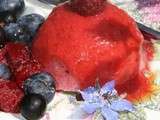 Glace aux fruits rouge et mascarpone (sans sorbetière) et ultra rapide