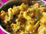 Indienne Légumes Korma en vidéo