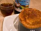 Ramequins au brie, soufflé, feuilleté