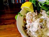 Salade cauchoise, pommes de terre, cresson, jambon (Normandie)