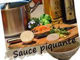 Sauce piquante pour viandes grillées (brochettes, barbecue, plancha, cuites à la broche..)