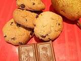 Cookies chocolat-poire
