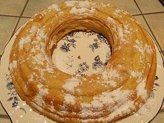 Gâteau flan aux pommes
