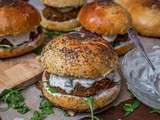 Falafel burger ou burger végétarien qui fait du bien