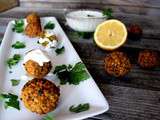 Falafels homemade et sa sauce au yaourt