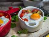 Oeuf cocotte épicé pour les jours un peu plus « lights »