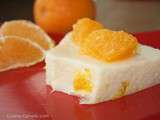 Gâteau de Semoule à l’orange et au miel (89kcal)