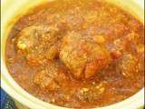 Boulette de boeuf au curry
