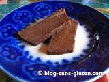 Bûche sans gluten au chocolat et à la crème de marron (sans oeuf)