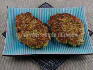 Galette de boulgour et quinoa