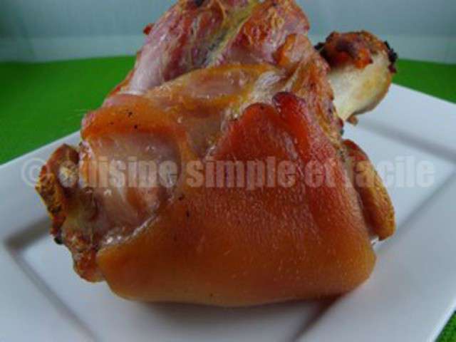 Jarret De Porc Braisé à L'alsacienne