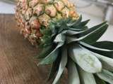 Ananas épicé, glace au lait de coco