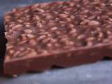 Pâte à tartiner au caramel et chocolat au riz souflés