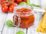 Sauce tomate (Bocaux à stériliser ou pas)