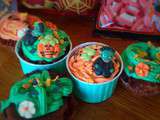 Cupcakes monstrueux pour Halloween