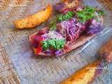 Aubergines farcies aux légumes