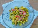 Cocktail d’avocat aux crevettes
