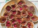 Cupcakes moelleux au chocolat coeur framboise