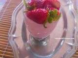 Mousse de fraises