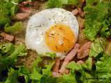 Salade aux lardons