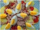 Salade de pommes de terre au thon